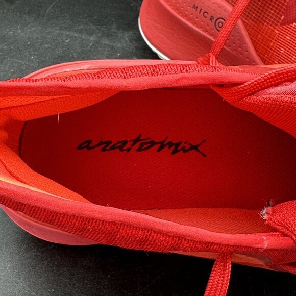 EUC Under‎ Armour Men’s Anatomix Spawn Mid Micro G Red Size 12 3021262-604 - Picture 14 of 15